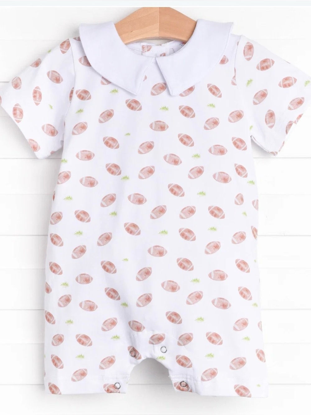 🔴STITCHY FISH TOUCHDOWN TIME ROMPER🔴